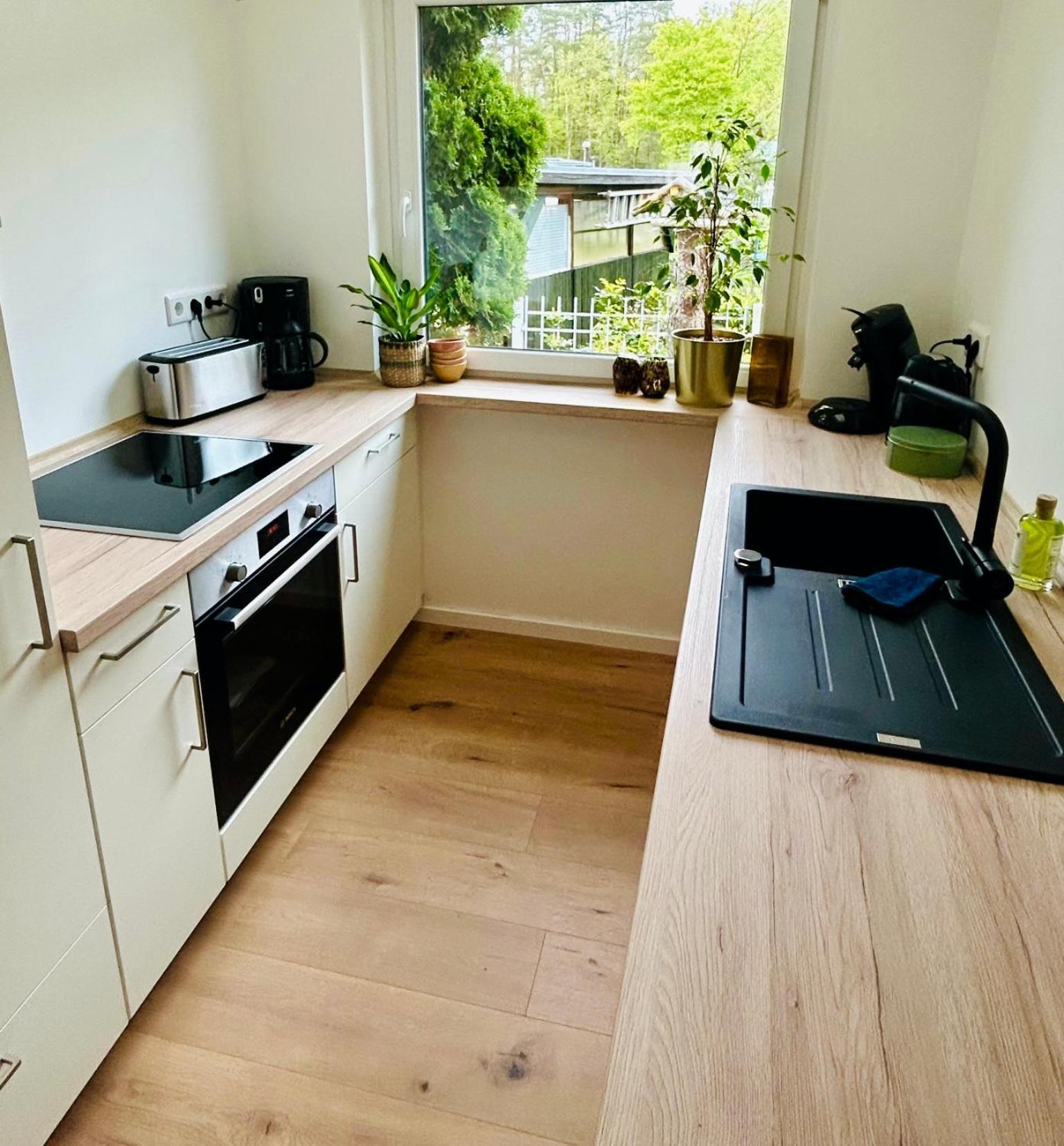 Feelslikehome - Reihenhaus Zwischen Hamburg Und Heide Mit Garten&Garage 新武尔姆斯托夫 外观 照片